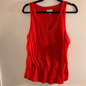 Tomato red NWOT tank top